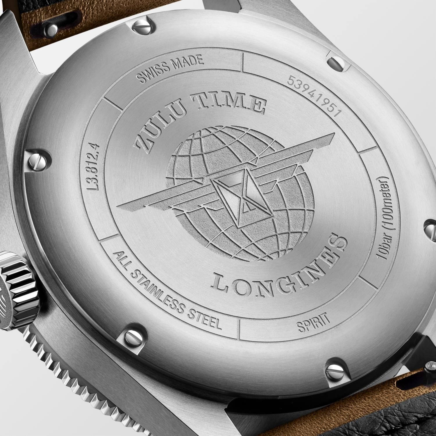 Longines Spirit Zulu Time Automatic GMT 42 mm Stainless Steel
